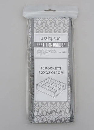 Органайзер на 20 відділень для носків, дрібних предметів одягу4 фото