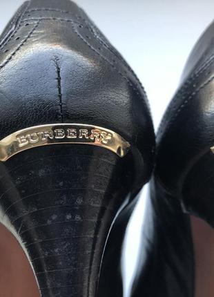 Burberry классические туфли7 фото