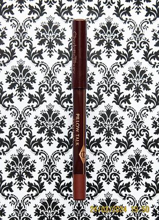 Стійкий контурний олівець лайнер для очей charlotte tilbury pillow talk eyeliner