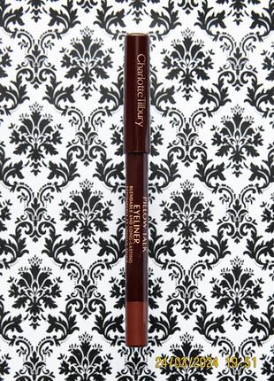 Стойкий контурный карандаш лайнер для глаз charlotte tilbury pillow talk eyeliner3 фото