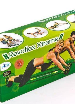 Тренажер для всього тіла revoflex xtreme із 6 різновидами навантаження для тренування преса, рук, ніг, сідниць7 фото