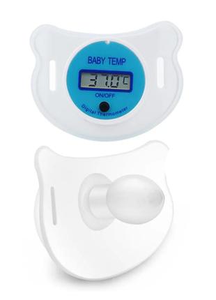 Дитяча соска — термометр baby temp пустушка для вимірювання температури немовляти2 фото
