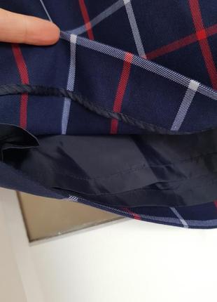 Стильная брендовая юбка в клетку Tommy hilfiger4 фото