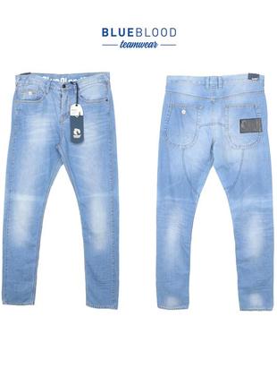 Мужские новые брюки джинсы blue blood оригинал [ 34 l ]