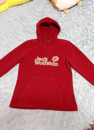 Флисовая худди jack wolfskin р s-m1 фото