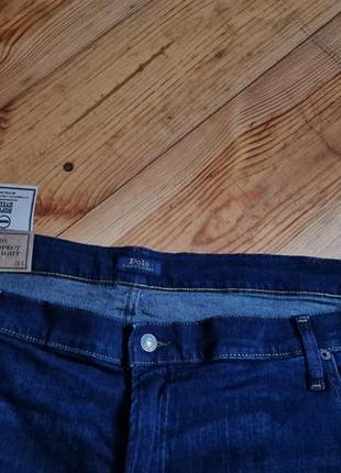 Брендові фірмові стрейчеві джинси polo by ralph lauren,оригінал,нові з бірками,дуже великий розмір 56/34.6 фото