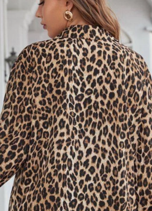 Невероятно красивая леопардовая блуза1 фото