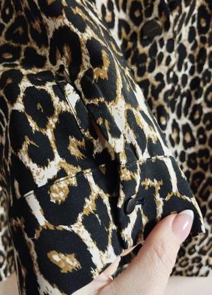Невероятно красивая леопардовая блуза3 фото