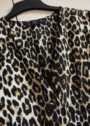 Невероятно красивая леопардовая блуза4 фото
