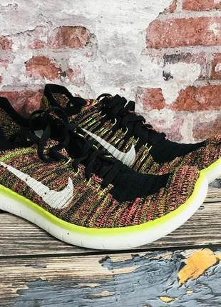 Кроссовки nike free rn flyknit multicolor оригинал10 фото