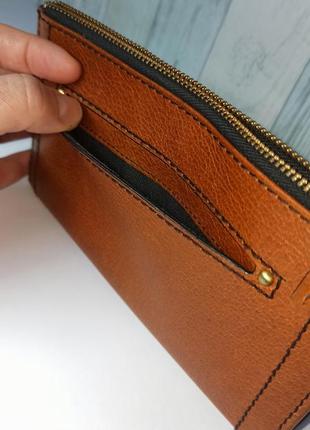Большой кожаный кошелек портмоне marks & spencer6 фото