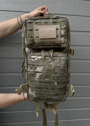 Тактический рюкзак камуфляж зеленый `gr`