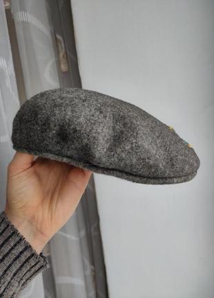 Вінтажна кепка жиганка kangol шерстяна кепка кашкет картуз stetson barbour harris tweed