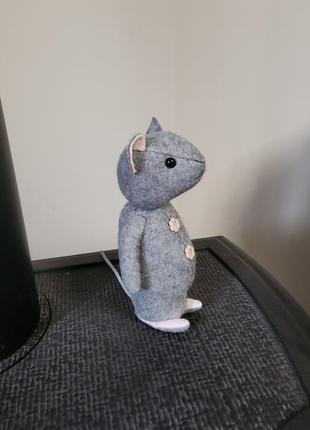 Кукла интерьерная мышка (интерьерная кукукла).2 фото