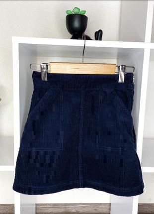 Вельветовая юбочка на девочку 5-6 лет, рост 116 см.