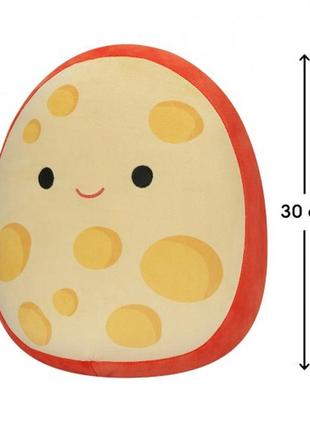 М'яка іграшка squishmallows – сир маннон (30 cm)2 фото