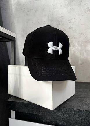 Кепка under armour чорна літня чоловіча бейсболка спортивна (b)