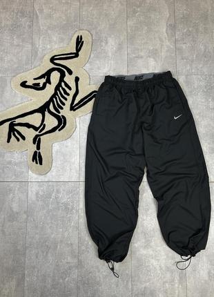 Мужские спортивные штаны nike swoosh dri fit с утяжками винтажные tech fleece9 фото
