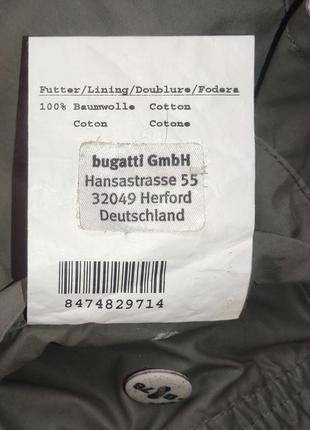 Bugatti легка подовжена куртка вітровка дощовик р. 52 (xl)9 фото