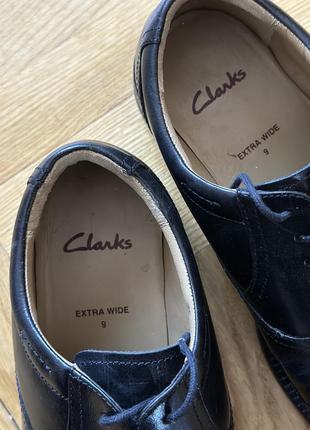 Туфли дерби clarks extra wide 442 фото