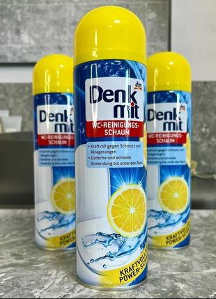 Пена-очиститель для унитаза denkmit wc-reinigungsschaum 500 мл (германия)2 фото