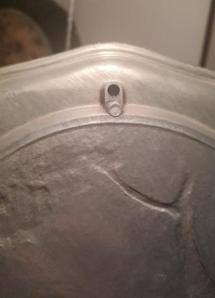 Тарелка настенная олово германия