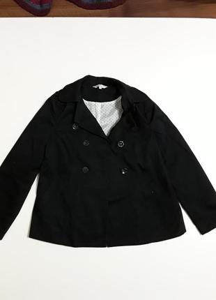 Фірмовий укорочений тренч плащ