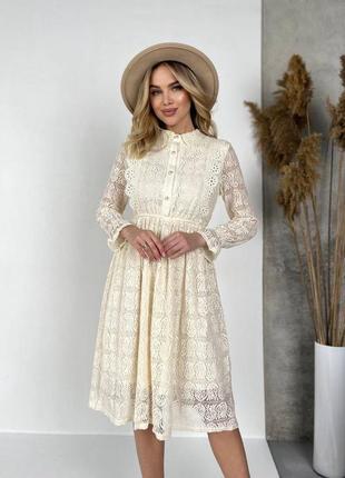 Необычное платье миди шифон свободного кроя с подкладкой