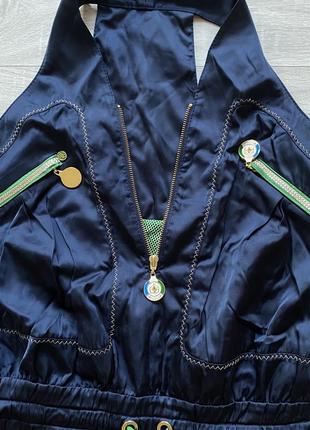 Платье gizia синее 38 3