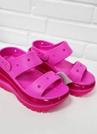 Босоніжки сандалі crocs mega crush sandal, оригінал