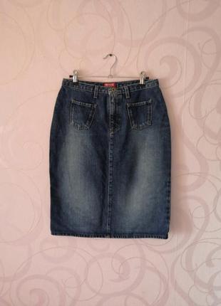 Джинсова спідниця в стилі ретро