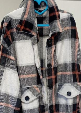 Рубашка в клетку мягкая