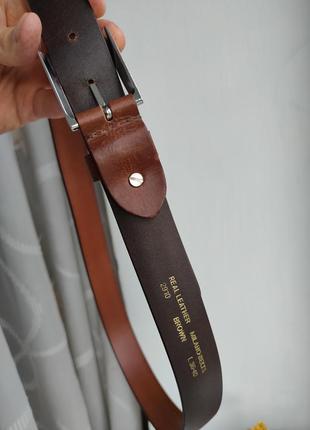 Кожаный ремень milano belts real leather