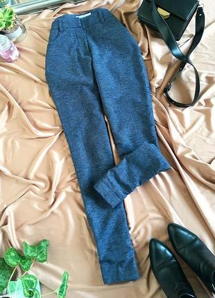 Теплые шерстяные брюки marie valois paris1 фото