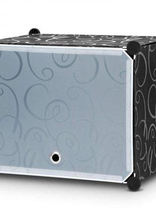 Складной шкаф storage cube cabinet мр 28-51 пластиковый шкаф – органайзер для вещей,...