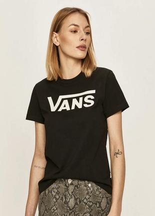 Футболка vans топ черная оригинал1 фото