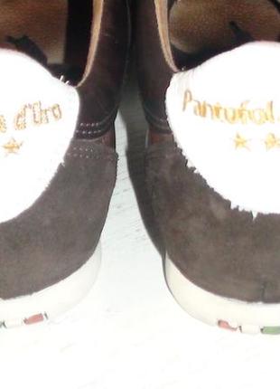 Pantofola d'oro - шкіряні кросівки-кеди5 фото