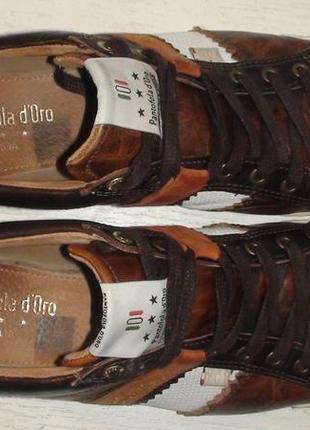 Pantofola d'oro - шкіряні кросівки-кеди7 фото
