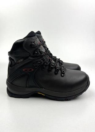 Кожаные ботинки hi-tec waterproof vibram2 фото