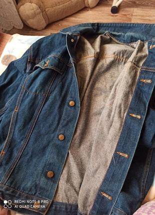 Джинсовая куртка,из очень качественной джинсы2 фото