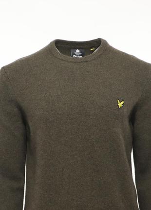 Мужской приятный свитер кофта lyle &amp; scott italy оригинал [ xl ]2 фото