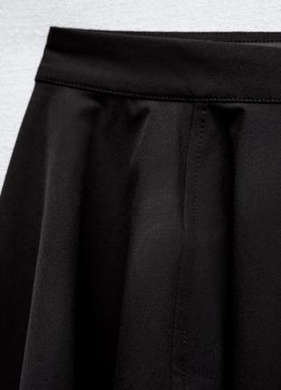 Короткая юбка со складками3 фото