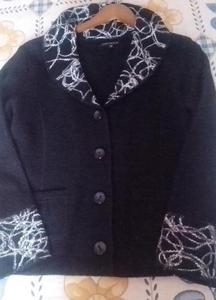 Фирменный шикарный дорогой шерстяной жакет кофта david jones