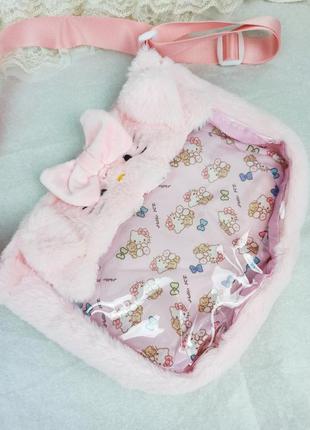 Подарунковий набір sanrio: сумка кітті, бізі бук melody, блокнот зі стікерами3 фото