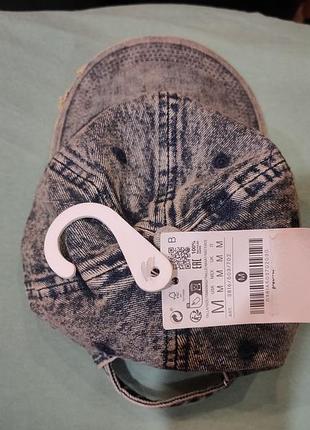 Джинсовая кепка stradivarius