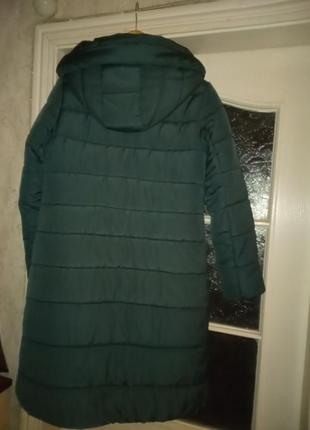Куртка зимова подовжена 50р.2 фото