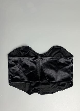Корсет жіночий елегантний , корсет чорний , корсет трендовий3 фото