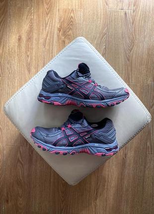 Мужские треккинговые кроссовки asics gel trabuco 14 gore-tex