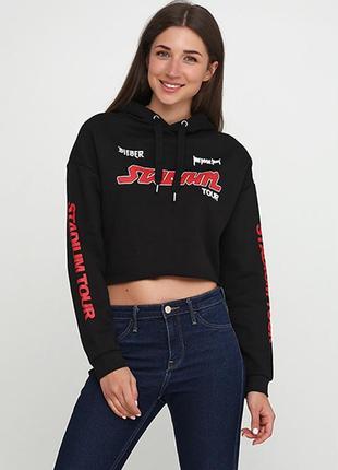 Короткое худи h&m1 фото