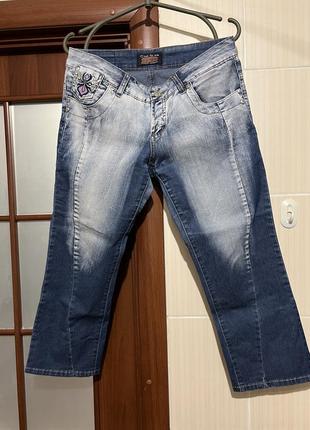 Бриджи джинсы1 фото